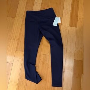 NWT Nordstrom Zella Navy Blue Live In Leggings. Womens Med